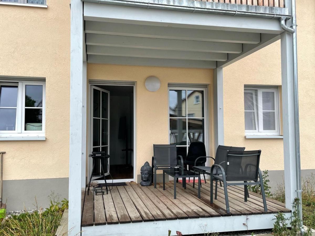 Apartment With Terrace In An Ideal Location Haunsheim Dış mekan fotoğraf